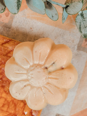 JABON FACIAL MIEL-PETALOS ROSA / handcrafted Honey Rose Petals soap